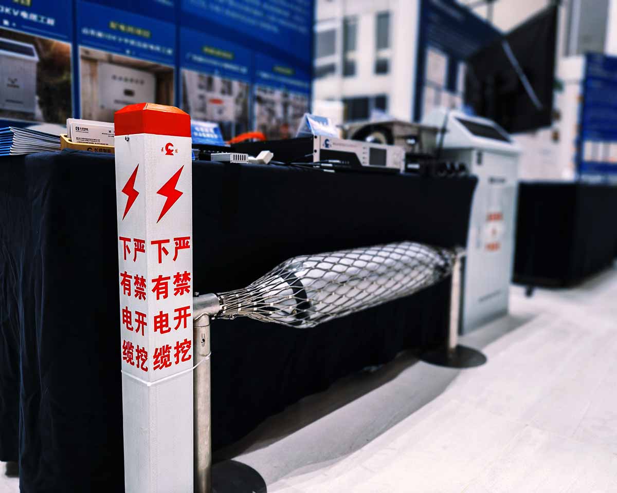 数字赋能石化电缆运维,合乐HL8智能青岛展会获瞩目-展台产品