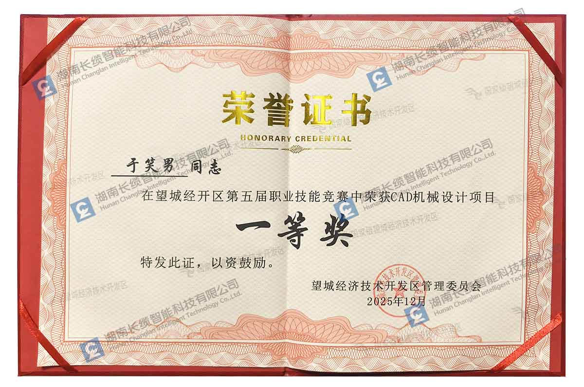 技耀望城,载誉而归!合乐HL8智能斩获经开区职业技能竞赛一等奖!于笑男