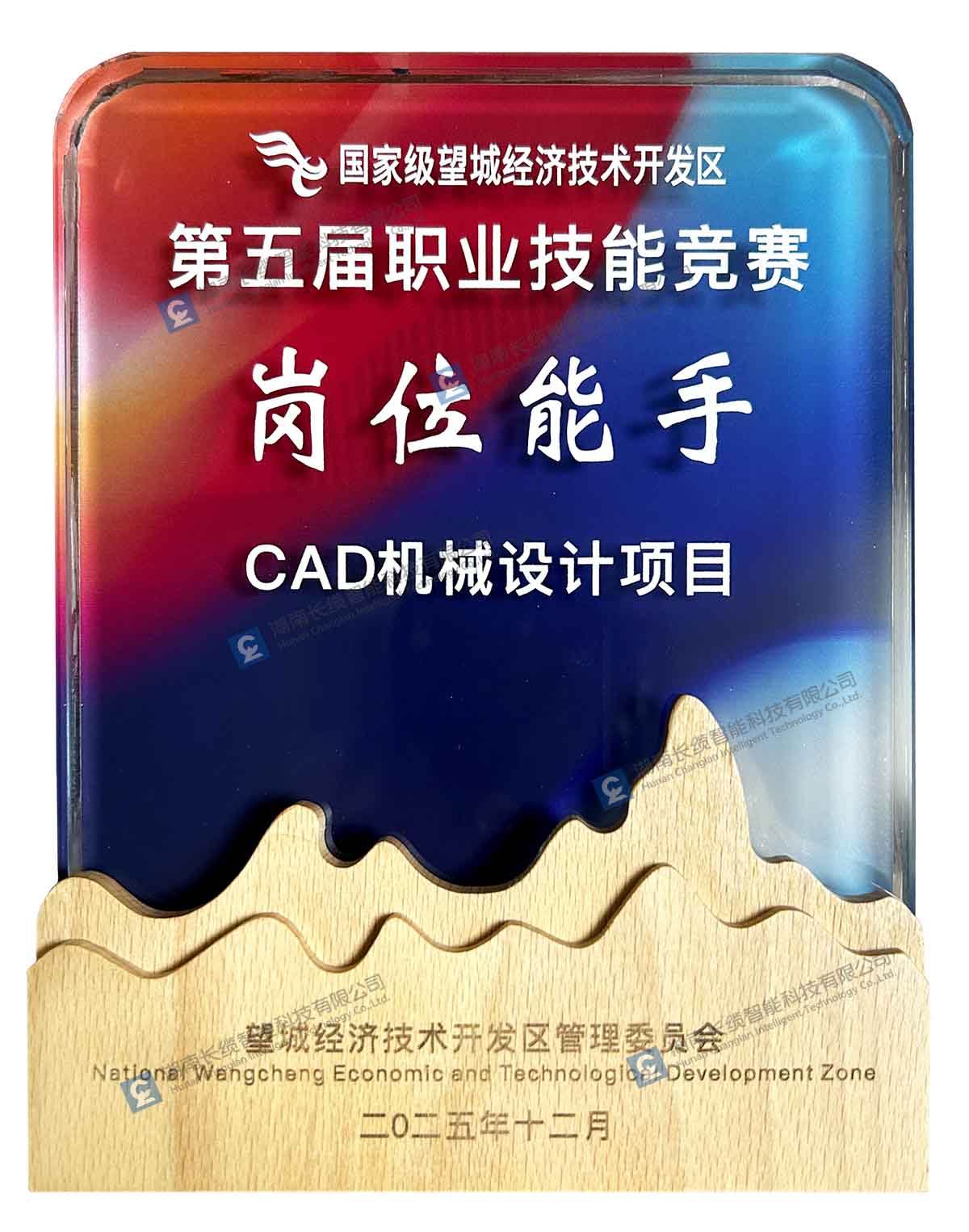 技耀望城,载誉而归!合乐HL8智能斩获经开区职业技能竞赛一等奖!CAD机械设计项目